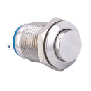 10mm 36V Waterproof LED Metal Indicator Self-lock Signal Lamp Welding Foot