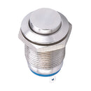 10mm 36V Waterproof LED Metal Indicator Self-lock Signal Lamp Welding Foot