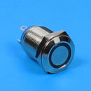 12mm 12V Waterproof LED Metal Indicator Ring Lights Signal Lamp Welding Foot