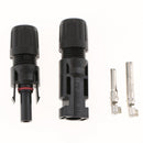 MC4 Male/ Female Solar Panel Cable Connectors Double Seal Rings Waterproof