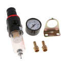 Air Compressor Pressure Regulator Gauge Range 0-1MPA Control Valve with M8 Pagoda Connector