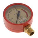 Acetylene Regulators Gas Gauges High Pressure Flowmeter 0-2.5Mpa for Welding Dial Diameter Is About 60mm, Standard Thread M14*1.5mm