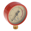 Acetylene Regulators Gas Gauges High Pressure Flowmeter 0-2.5Mpa for Welding Dial Diameter Is About 60mm, Standard Thread M14*1.5mm