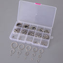 Circlip Set External Retaining Circlips Snap Ring Assortment Set-Pack of 225