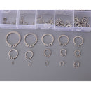 Circlip Set External Retaining Circlips Snap Ring Assortment Set-Pack of 225
