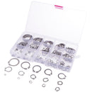 Circlip Set External Retaining Circlips Snap Ring Assortment Set-Pack of 225