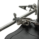 Helping Hands Magnifier Glass Stand with LED Perfect for Soldering,Crafting