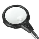 Helping Hands Magnifier Glass Stand with LED Perfect for Soldering,Crafting
