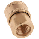 1/4 Pressure Washer Female Adapter Kit/Set and Garden Hose Quick Connector