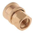 1/4 Pressure Washer Female Adapter Kit/Set and Garden Hose Quick Connector