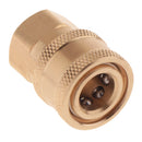 1/4 Pressure Washer Female Adapter Kit/Set and Garden Hose Quick Connector