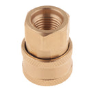 1/4 Pressure Washer Female Adapter Kit/Set and Garden Hose Quick Connector