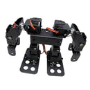 Flexible Black Metal 8 DOF Walking Robot Robotic Kit
