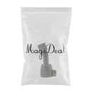 20mm Stainless Steel Flat Wide Mouth Tubular Nozzle for Plastic Welding Spear Hot Air Heat Spear/for Plastic Welder Mouth (20mm flat nozzle)