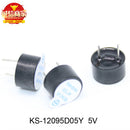 5V Active Alarm Buzzer Super Loud Beeper Tracker 2 Terminals Electronic Continuous Sound Buzzer 50pcs 12X9.5mm for FPV Racing Drone RC