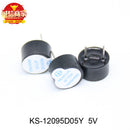 5V Active Alarm Buzzer Super Loud Beeper Tracker 2 Terminals Electronic Continuous Sound Buzzer 50pcs 12X9.5mm for FPV Racing Drone RC