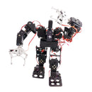 Metal 15 DOF Bipedal Walking Robot Kit with Robotic Arm Claw