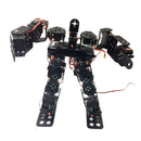 Metal 15 DOF Bipedal Walking Robot Kit with Robotic Arm Claw