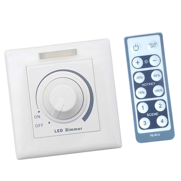 1 Set High Quality 0/1-10V Knob Type Stepless Dimming & Remote Control Switch?Suitable For All Dimming Power Supplies