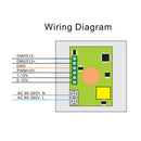 Adjustable 1-10V Wireless Knob Type Stepless Dimming + Remote Control Dimming Switch