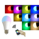 Smart LED Light Bulb , WiFi Controlled , Dimmable Warm White and RGB Colors 60W Equivalent, Works Perfect with Amazon Google Assistant IFTTT