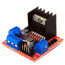 1PCS L298N Motor Drive Controller Board DC Dual H-Bridge Robot Stepper Motor Control and Drives Module for Arduino Smart Car Power UNO MEGA R3