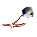 DC 5V 4 Phase 5 Wires Step Motor Valve Gear Stepper Motor,Diameter: 27mm Cable Length: 23cm
