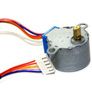 DC 5V 4 Phase 5 Wires Step Motor Valve Gear Stepper Motor,Diameter: 27mm Cable Length: 23cm