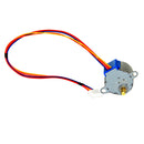 DC 5V 4 Phase 5 Wires Step Motor Valve Gear Stepper Motor,Diameter: 27mm Cable Length: 23cm