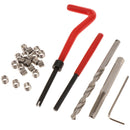 25 Pcs Thread Repair Kit, M6 x 1 x 8mm Thread Repair Insert Kit Compatible Hand Tool Set for Auto Repairing