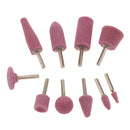 10pcs 6mm Multifunctional Mounted Grinding Polishing Accessories Attachment Set