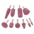 10pcs 6mm Multifunctional Mounted Grinding Polishing Accessories Attachment Set