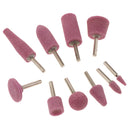 10pcs 6mm Multifunctional Mounted Grinding Polishing Accessories Attachment Set
