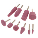 10pcs 6mm Multifunctional Mounted Grinding Polishing Accessories Attachment Set