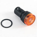 Buzzer Lamp AD16-22SM LED Flash Alarm Indicator Signal Lamp With Buzzer 220V AC, Yellow