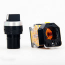 1 Piece Black 2 Position Short Handle Control Device Button Switch, Using High Purity Silver Point Greatly