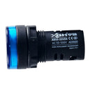 AC Voltage Digital LED Display Voltmeter AC 50-500V Voltage Meter Monitor Volt Detetor Blue