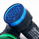 AC Voltage Digital LED Display Voltmeter AC 50-500V Voltage Meter Monitor Volt Detetor Blue
