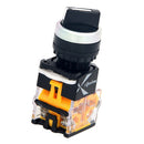 1 Piece Black 3 Position LA38 Short Handle Control Device Button Switch, Using High Purity Silver Point Greatly