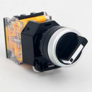 1 Piece Black 3 Position LA38 Short Handle Control Device Button Switch, Using High Purity Silver Point Greatly