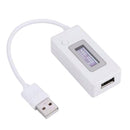 Mini Dual USB Current Voltage Tester - USB Ammeter Charging Tester Monitor - USB Ports Digital Display DC 4-30V, 0-99 hours
