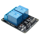 5V Relay Module with Optocoupler 2 Channel Relay Module