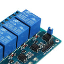 5V Relay Module with Optocoupler 4 Channel Relay Module