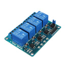 5V Relay Module with Optocoupler 4 Channel Relay Module