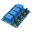 5V Relay Module with Optocoupler 4 Channel Relay Module