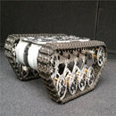 Alloy Strong Motor Shock Absorption Tank Car Chassis Track Crawler Kits for Arduino DIY Robot Toy