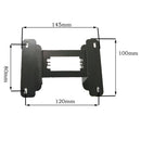 2DOF Steering Gear Support / Robot Manipulator Mounting Bracket Kits
