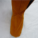 Welding Spats Cowhide Heat &Abrasion Resistant Welding Boot Protectors Welding Shoe Cover, Brown