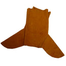 Welding Spats Cowhide Heat &Abrasion Resistant Welding Boot Protectors Welding Shoe Cover, Brown