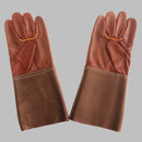 Welding Gloves 14Inch Cowhide Leather Protective Work Gloves for Safe Welding Work Gloves, Splash Proof & Heat Resistant